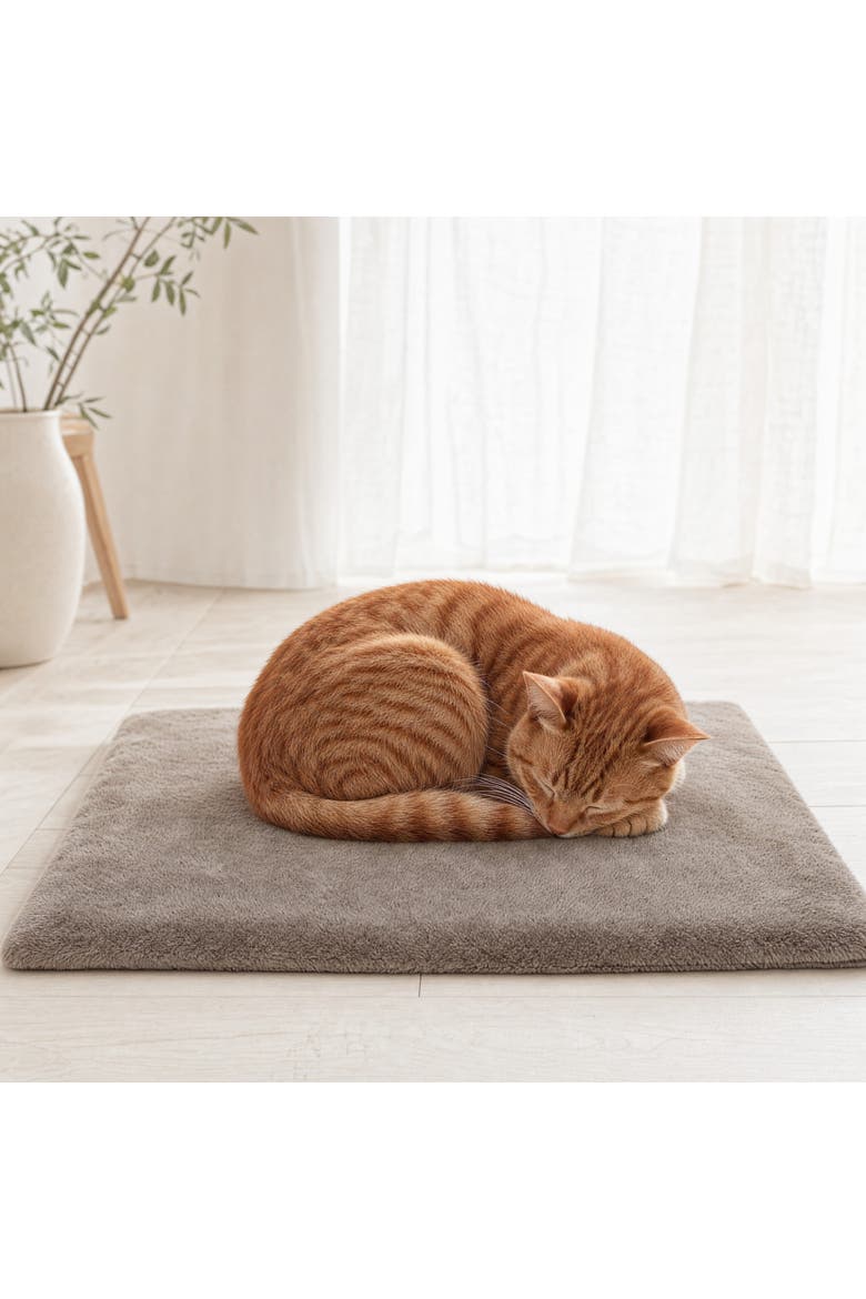 Essential PV Fleece Crate Pad, Alternate, color, Silver Mink