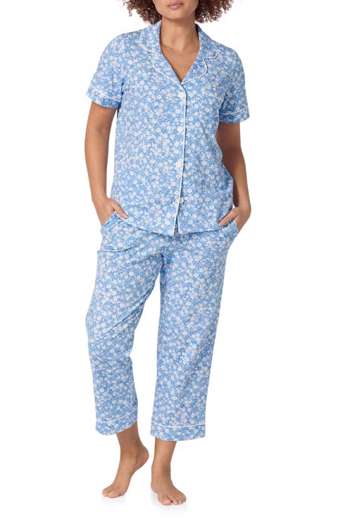 Stretch Cotton Pajamas (Regular & Plus)