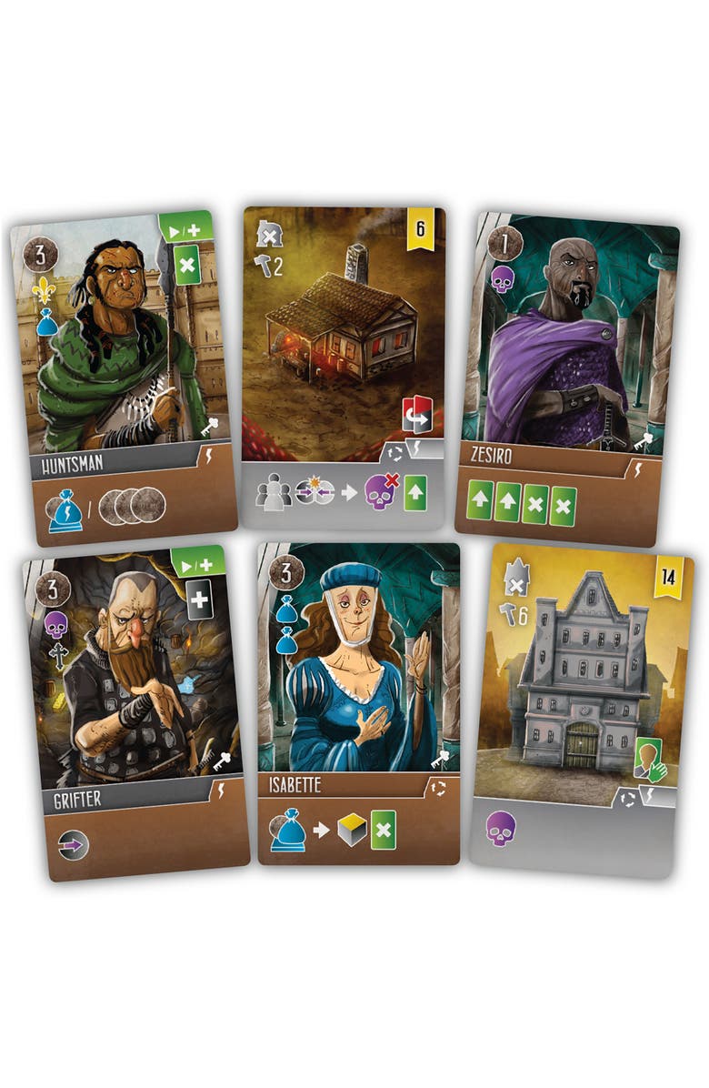 Renegade Game Studios Viscounts of the West Kingdom Strategy Board Game 14+, Alternate, color, Multicolored