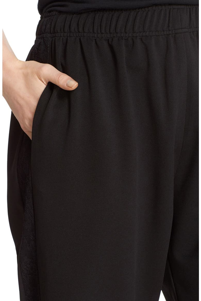 Crop Pants, Alternate, color, BLACK