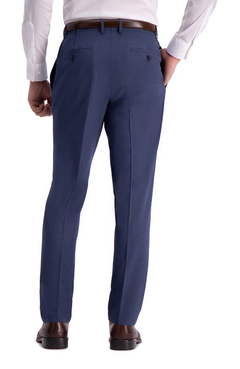 Reaction Shadow Check Slim Fit Dress Pants