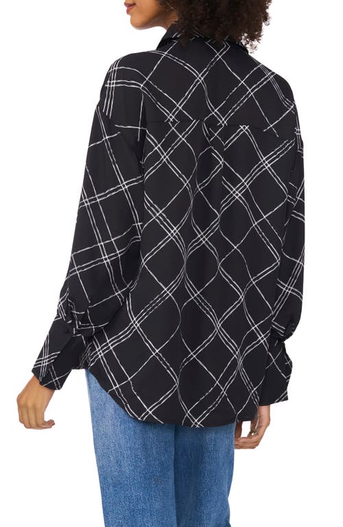 Shop Vince Camuto Plaid Long Sleeve Button-up Shirt