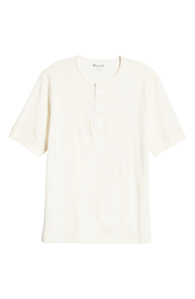 Madewell Garment Dye Henley T-Shirt, Alternate, color, 