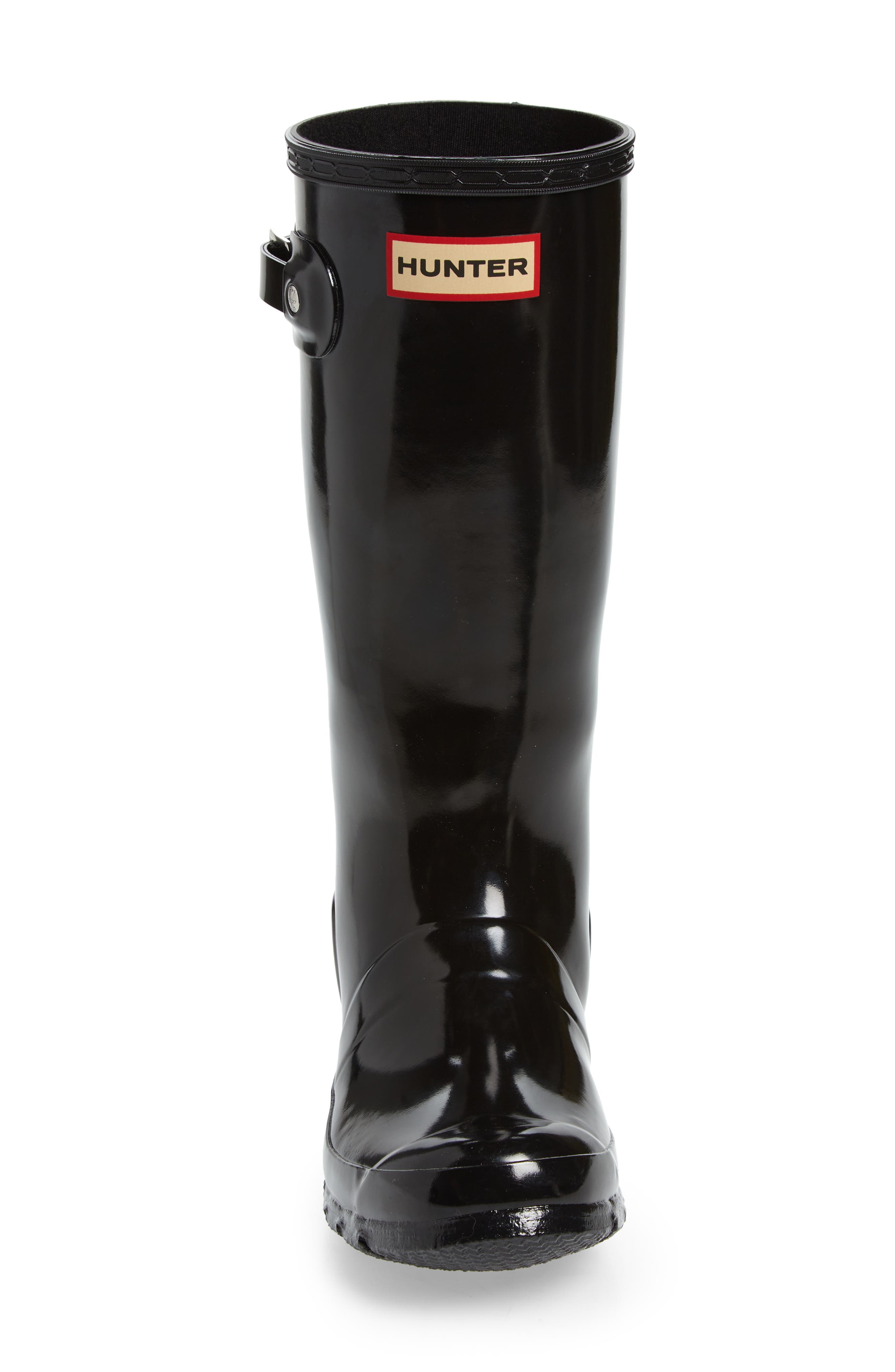 Hunter Kids' Original Gloss Waterproof Rain Boot, Alternate, color, 