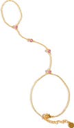Girls Crew Te Amo Hand Chain Bracelet