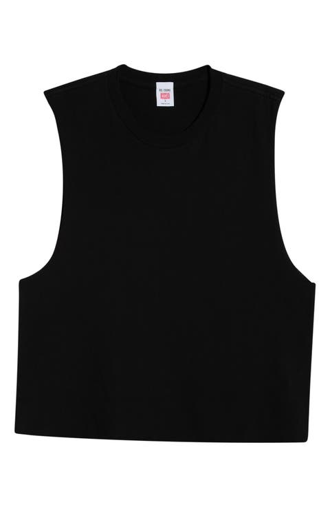 Susan Cotton Blend Tank