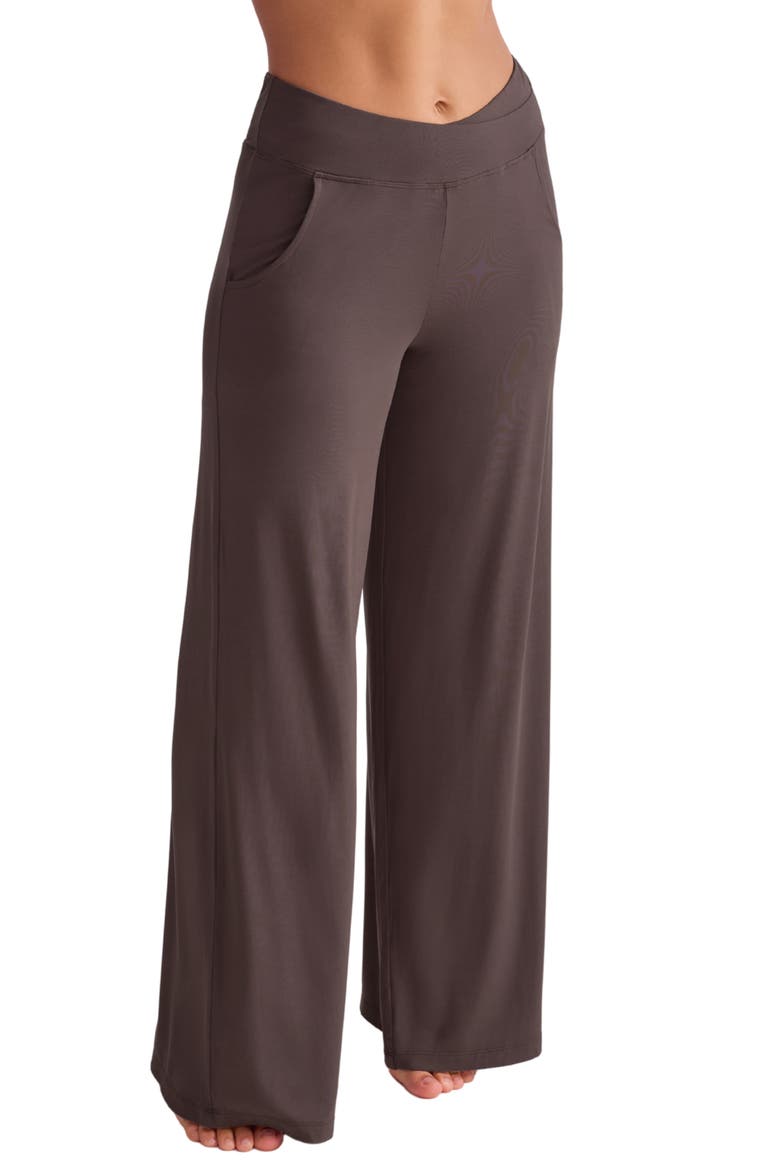 Wide Leg Lounge Pants, Main, color, ESPRESSO