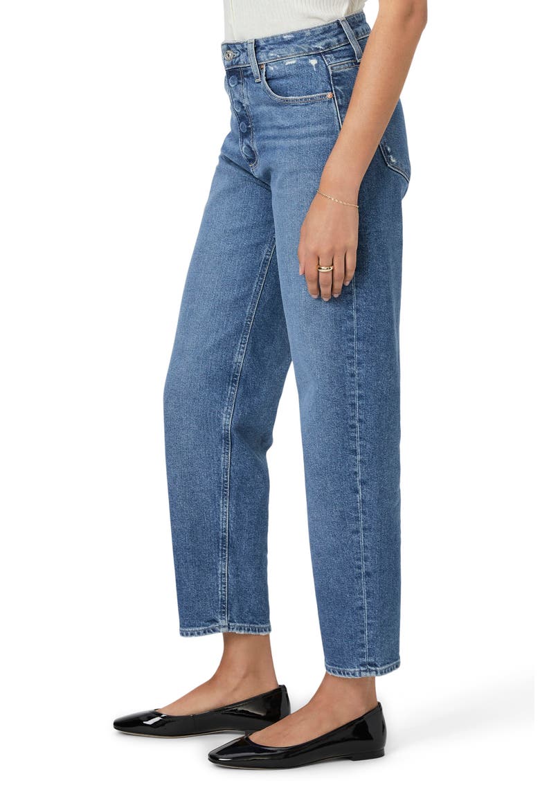 Alexis High Waist Ankle Barrel Jeans, Alternate, color, LECLUB