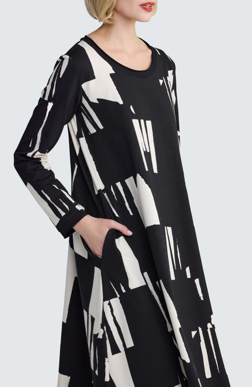 Luukaa Rivelle Printed Jersey Dress In Multi