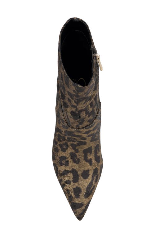 Jessica Simpson Welina Pointed Toe Bootie In Green