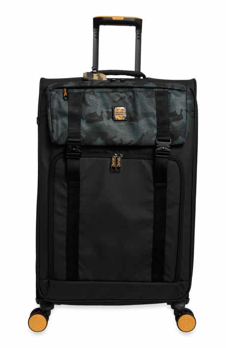 Sanday 25-Inch Softside Spinner Checked Suitcase
