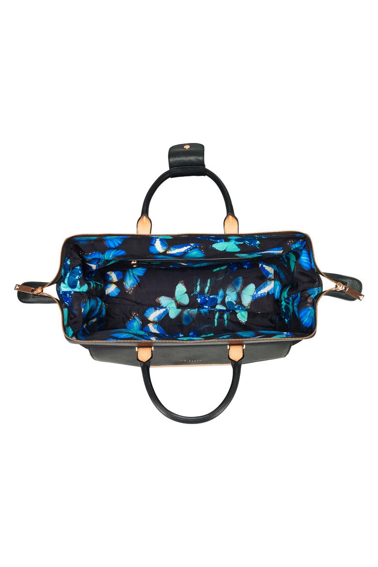Small Albany Duffel Bag, Alternate, color, BLACK