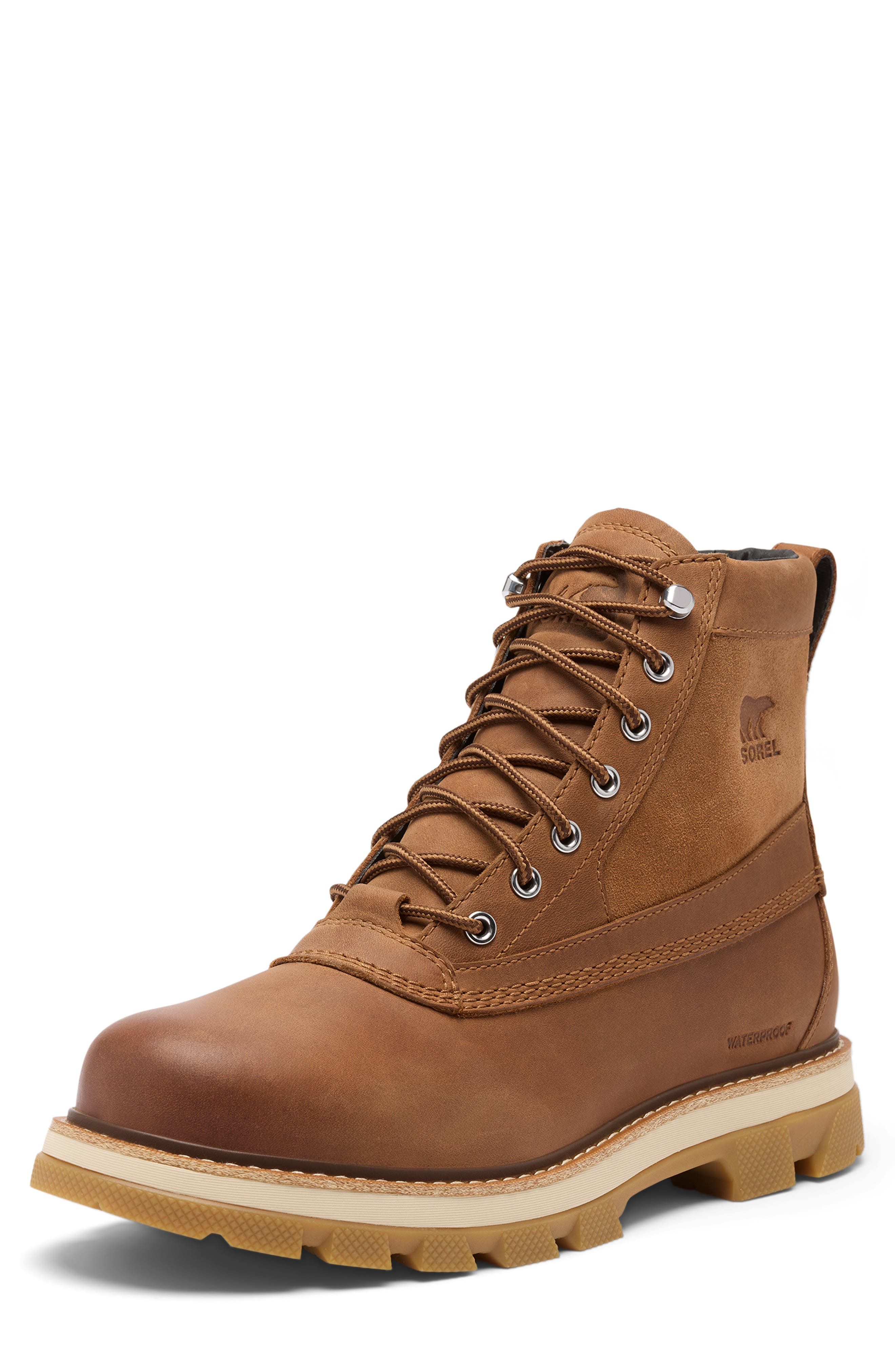 Lark-47 Waterproof Boot, Alternate, color, VELVET TAN/ VELVET TAN