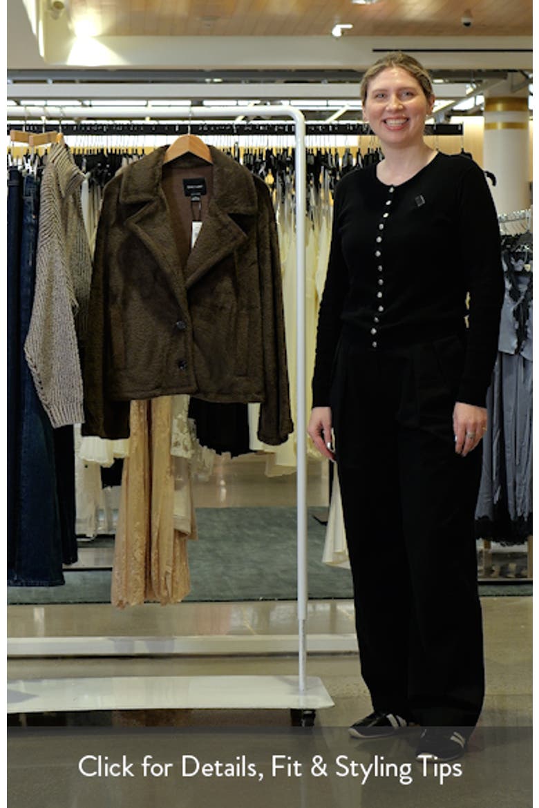 Colette Faux Fur Jacket video