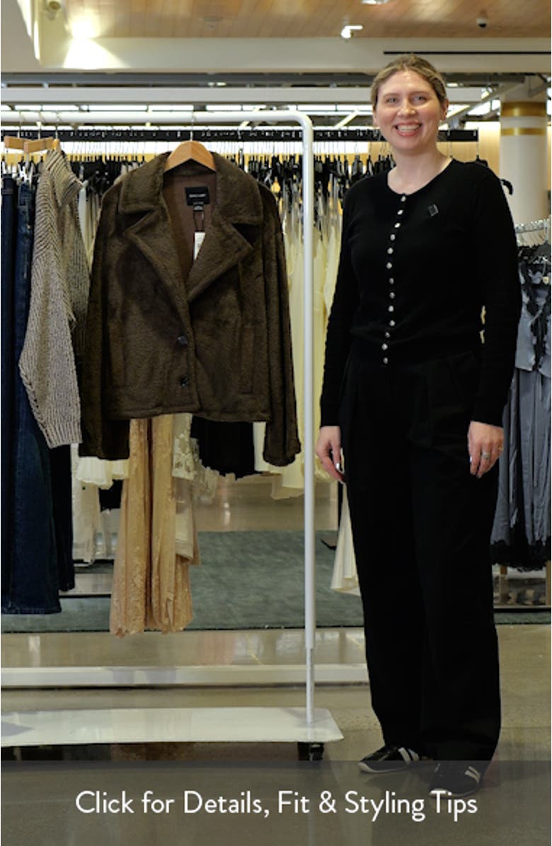 Colette Faux Fur Jacket, sales video thumbnail