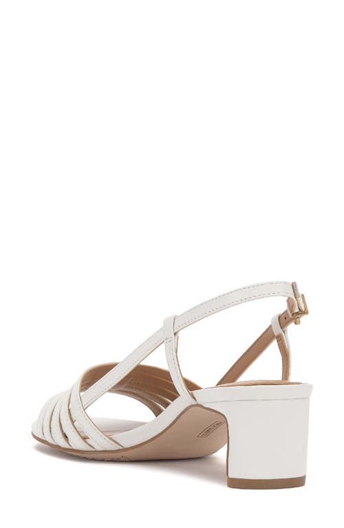 Vince Camuto Layton Slingback Sandal In White