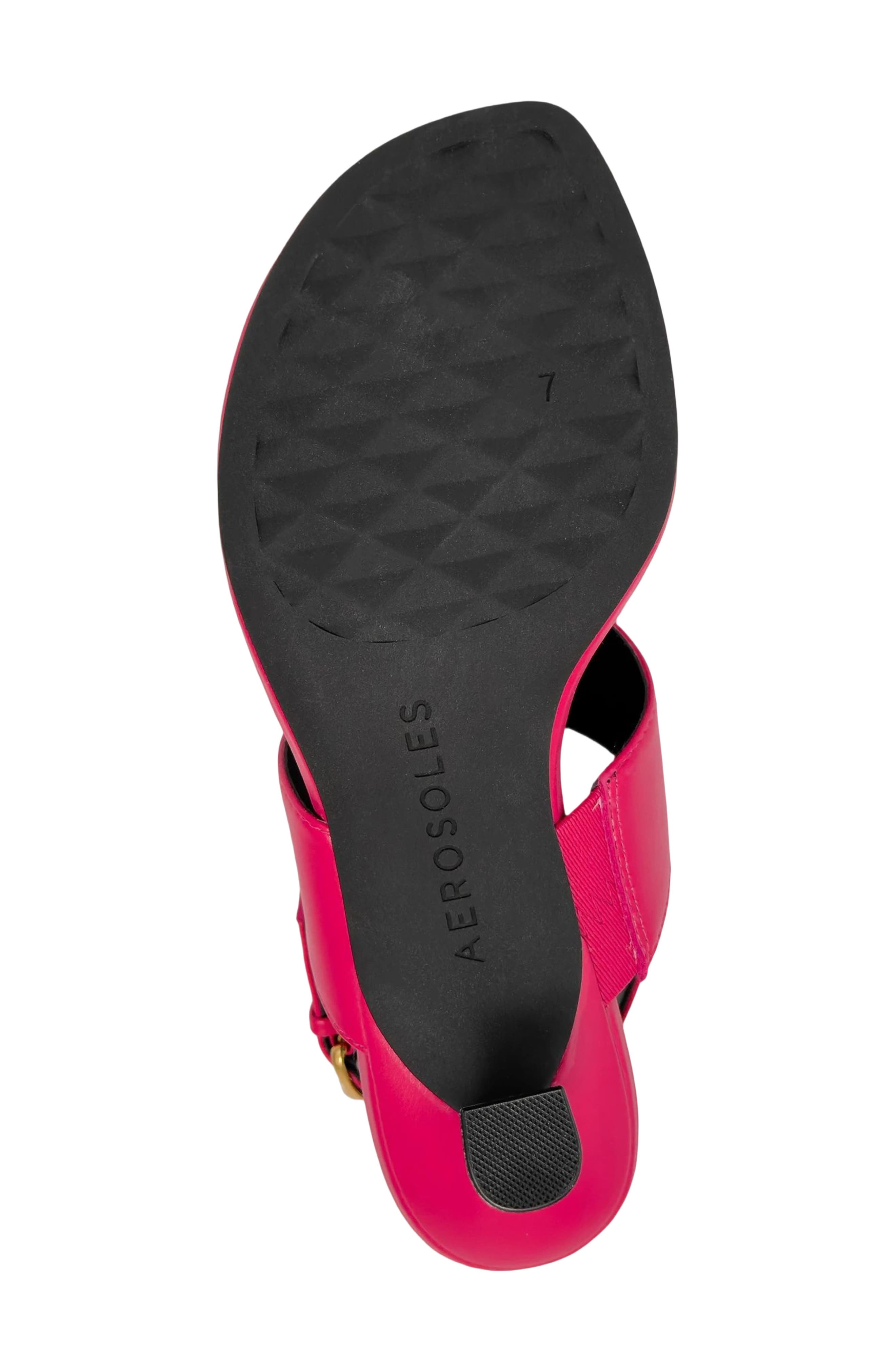 Kora Slingback Sandal, Alternate, color, MAGENTA FX NAPPA