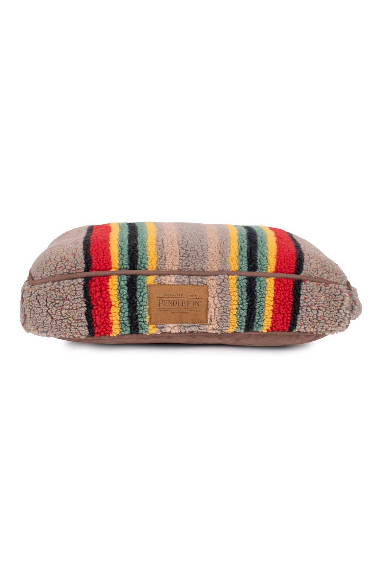 Vintage Camp Napper Pet Bed, Main, color, MINERAL UMBER