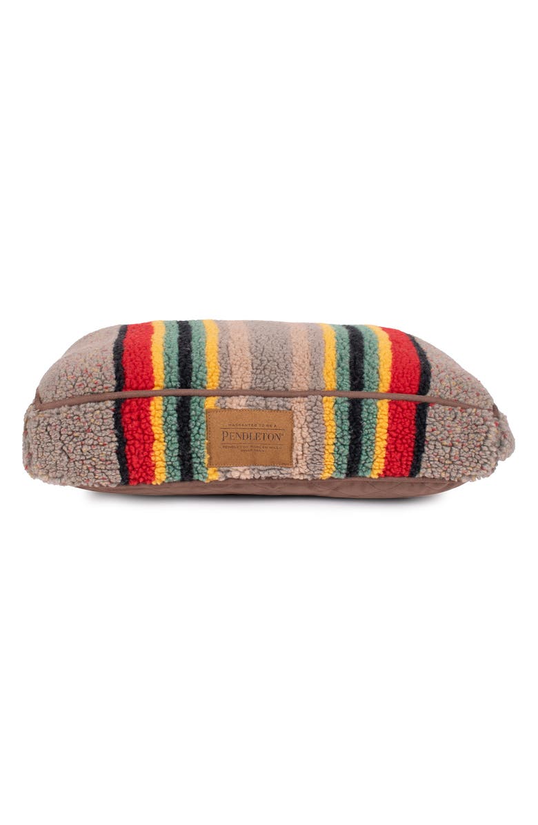 Pendleton Vintage Camp Napper Pet Bed, Main, color, Mineral Umber