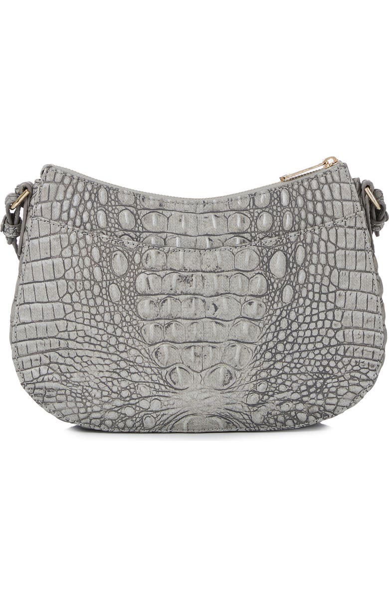 Brahmin Shayna Gradient Croc Embossed Leather Crossbody Bag, Alternate, color,