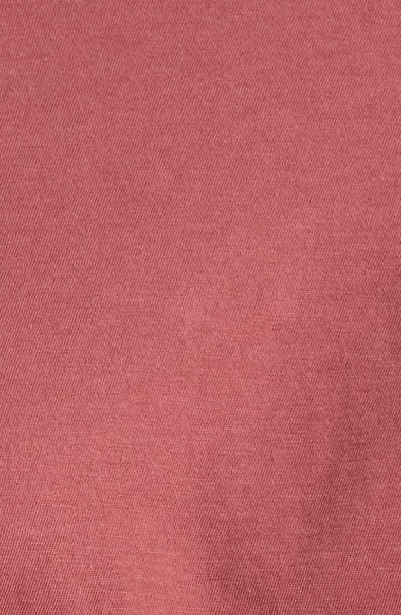 Lunya Organic Pima Cotton Long Sleeve Lounge T-Shirt, Alternate, color, Mull Maple