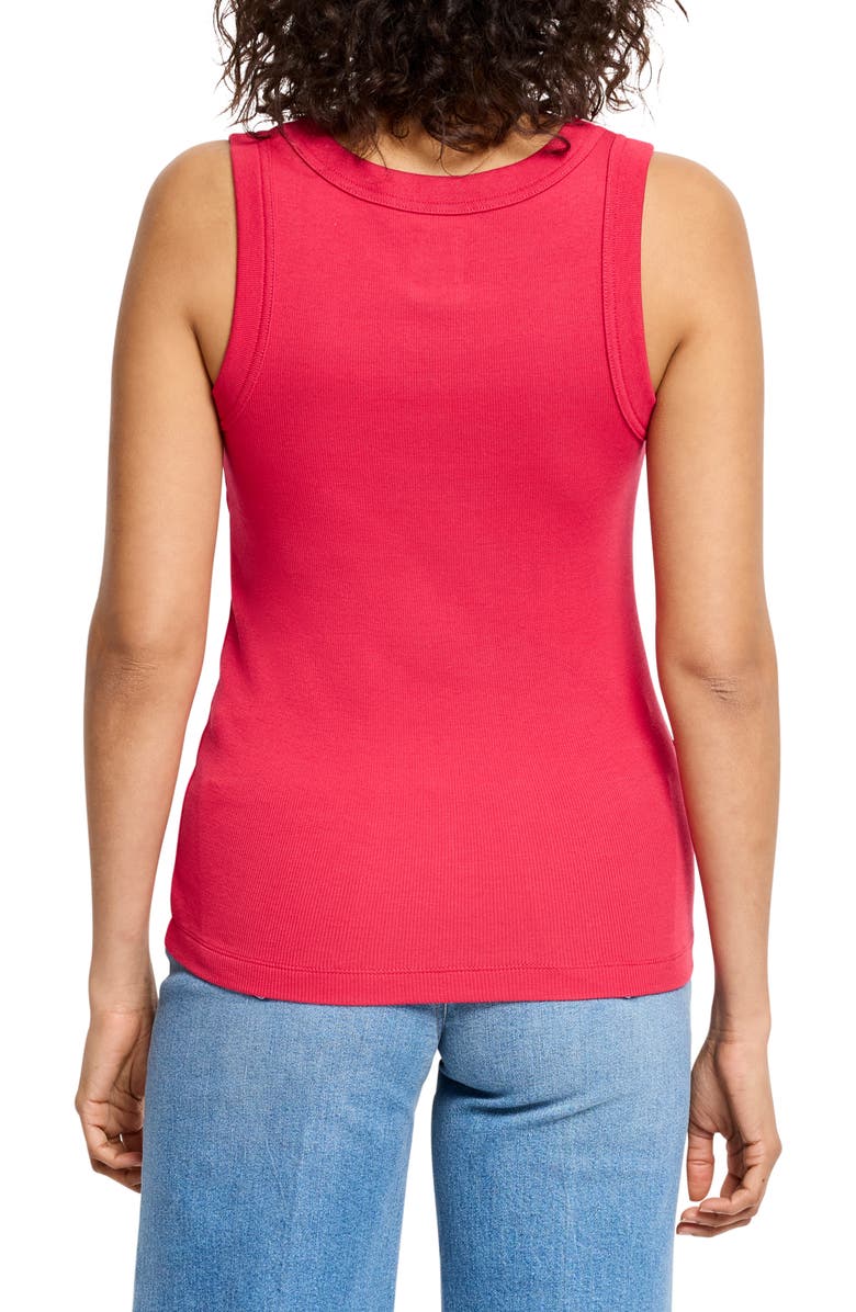 NIC+ZOE Perfect Rib Tank, Alternate, color, Amaryllis