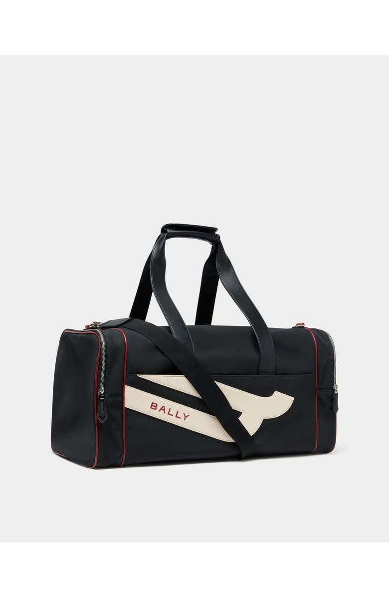 Bally Competition Duffle Bag in Nylon, Alternate, color, Black