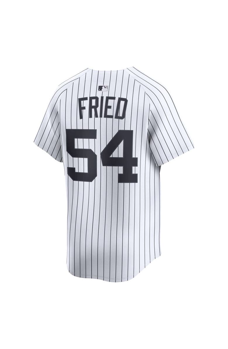 Nike Men's Nike Max Fried White New York Yankees Home Limited Player Jersey, Alternate, color, 
