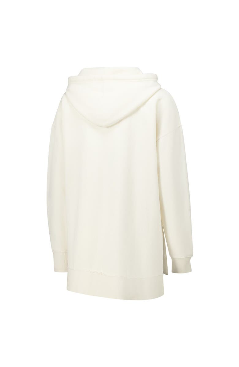 PRESSBOX Women's Pressbox Cream Purdue Boilermakers Marni Pullover Hoodie, Alternate, color, Cream