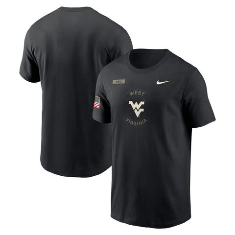 Men's Nike Black West Virginia Mountaineers 2025 Military Appreciation Performance T-Shirt