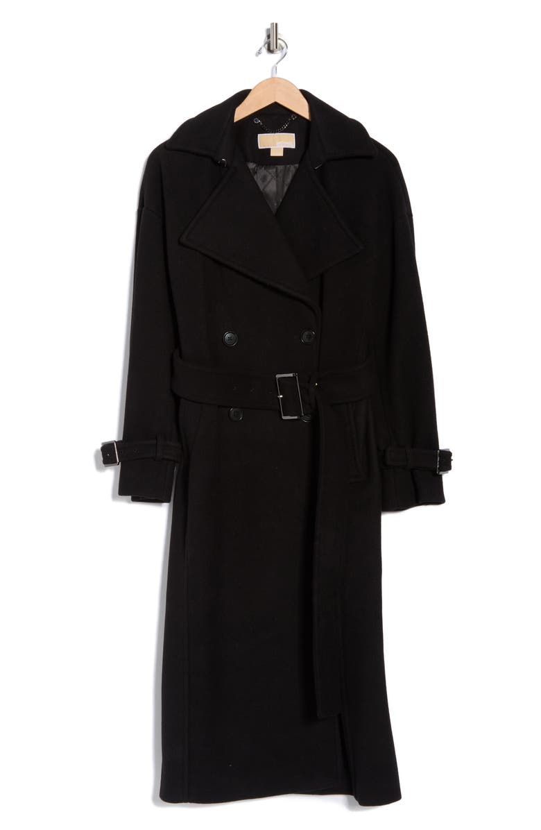 Michael Kors Double Breasted Maxi Coat, Alternate, color, 