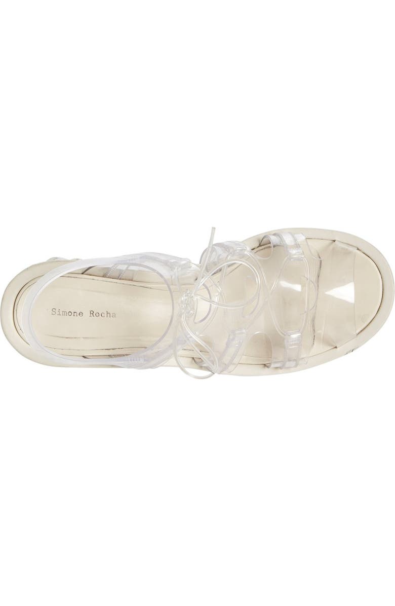 Simone Rocha Jelly Sandal, Alternate, color,