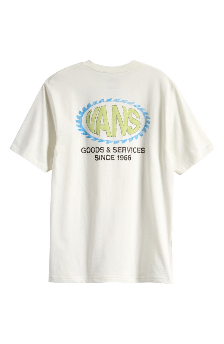 Vans Kids' Sheddler Cotton T-Shirt, Alternate, color, Marshmallow