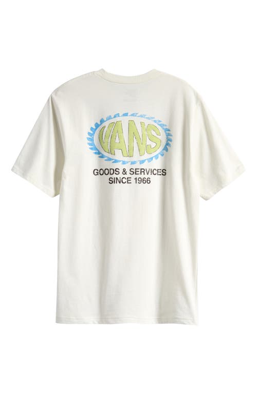 Vans Kids' Sheddler Cotton T-shirt In Marshmallow
