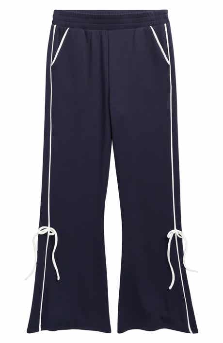 Kids' Bow Scuba Knit Track Pants