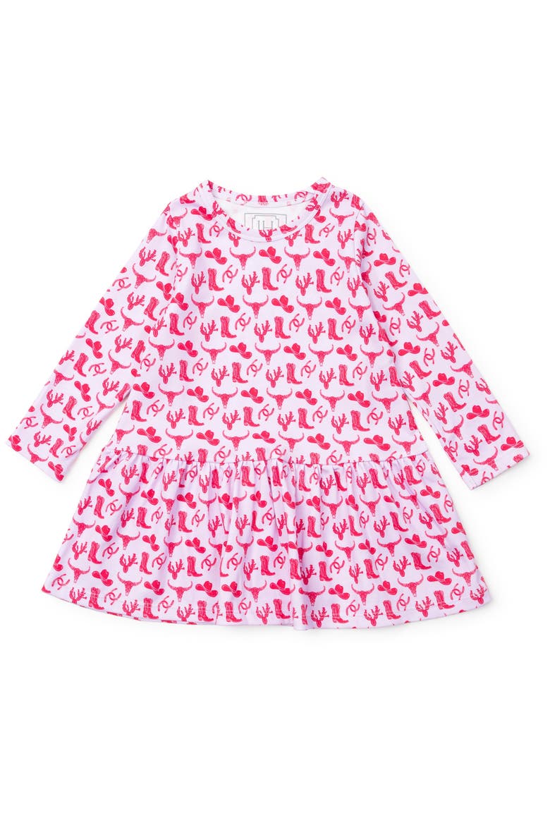 Lily Girls' Dress, Main, color, Wild West Pink