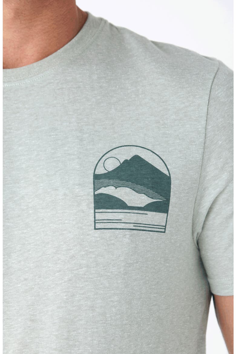 Mountain Crest Triblend Graphic T-Shirt, Alternate, color, BONSAI