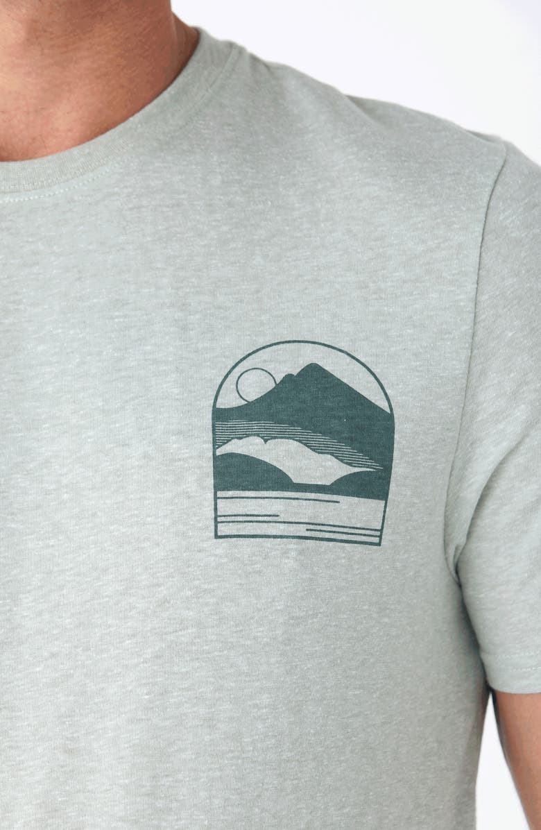 Threads 4 Thought Mountain Crest Triblend Graphic T-Shirt, Alternate, color,