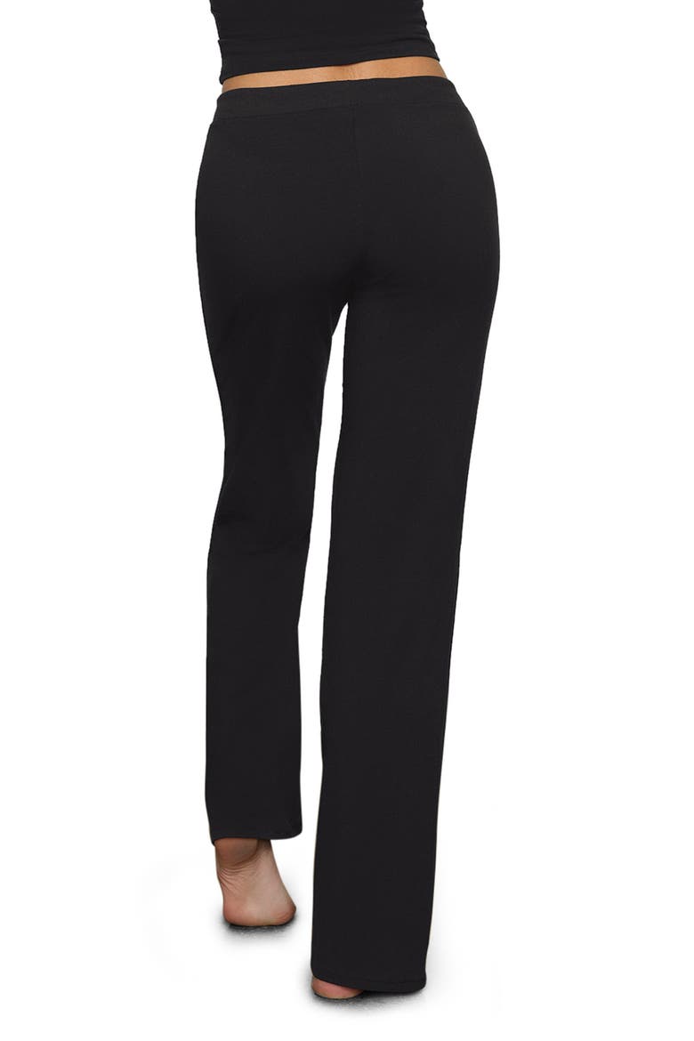 Stretch Cotton Sleep Pants, Alternate, color, SOOT