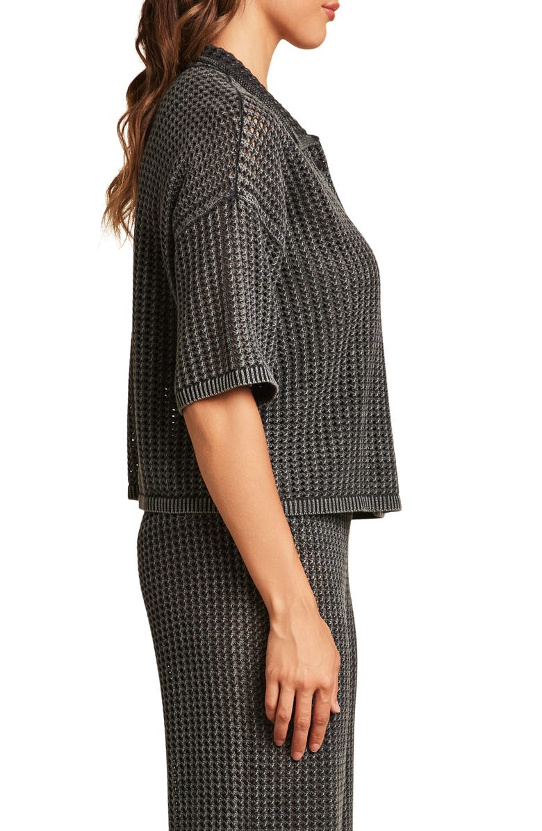 Barefoot Dreams<sup>®</sup> Sun Bleached Cotton Pajama Shirt, Alternate, color, 