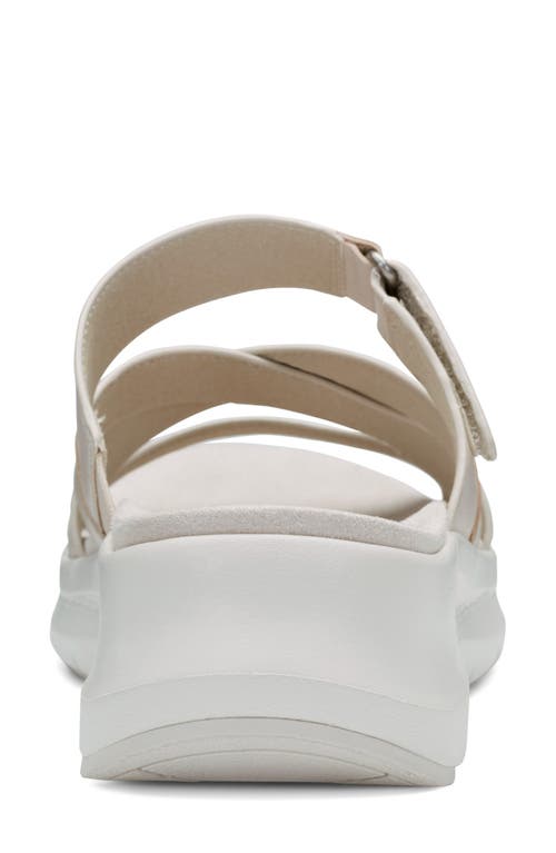 Shop Rockport Qwyn Wedge Sandal In Ivory