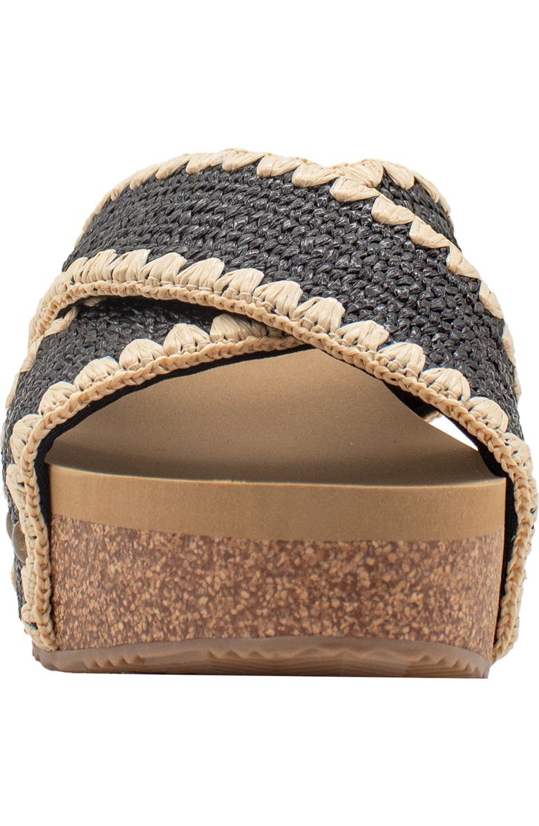 Volatile Antigua Platform Wedge Slide Sandal, Alternate, color,