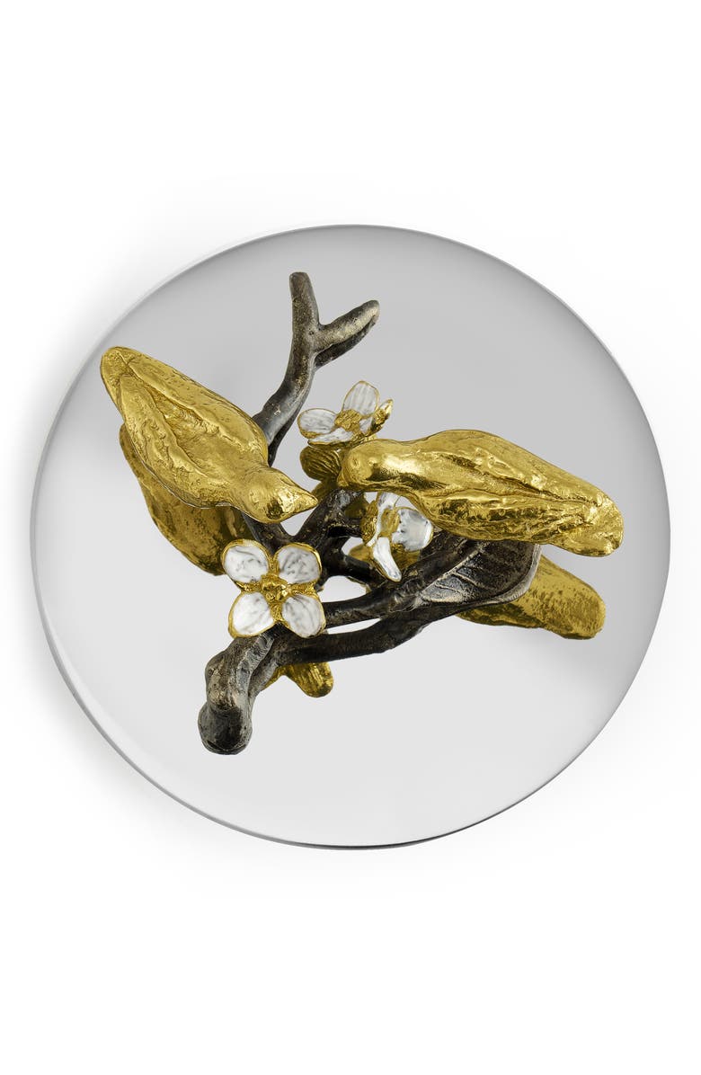 Michael Aram Lovebirds Trinket Box, Alternate, color, Multi White