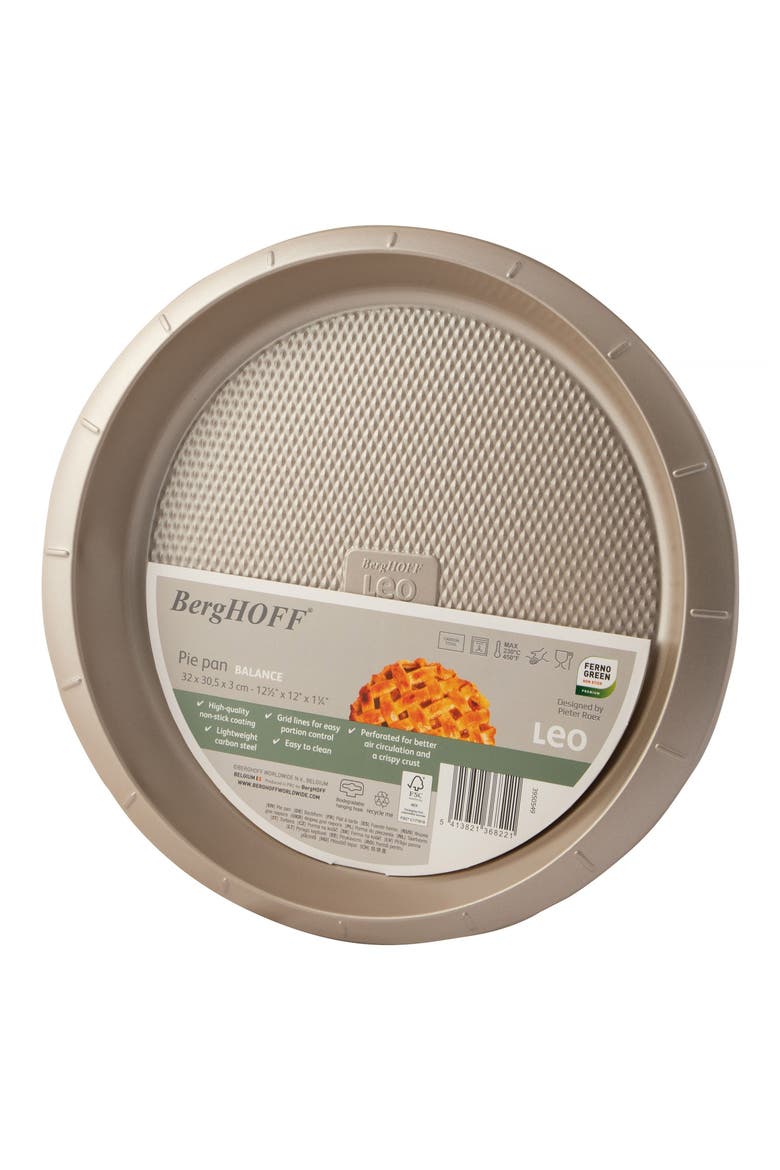 Leo Balance 12.5-Inch Pie Pan, Alternate, color, LATTE BROWN