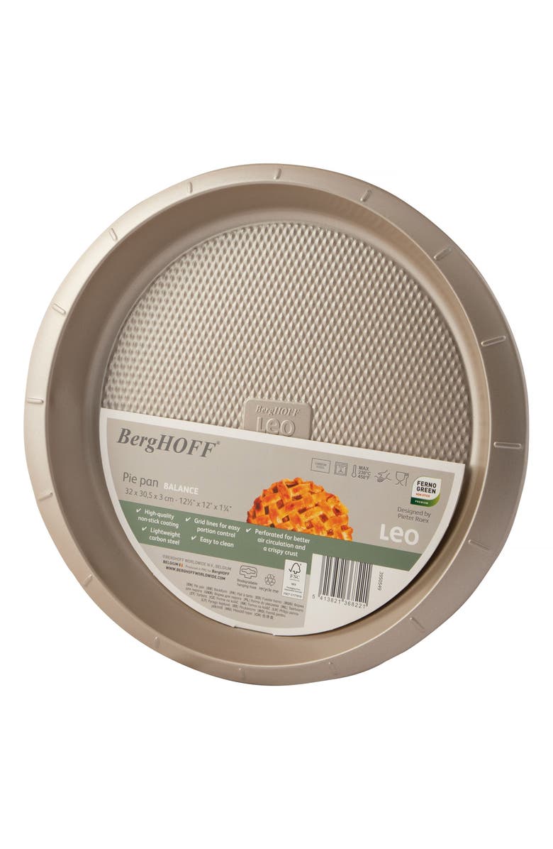 BergHOFF Leo Balance 12.5-Inch Pie Pan, Alternate, color, Latte Brown