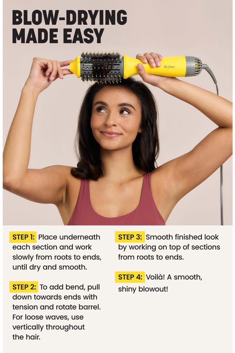 Single Shot Blow Dryer Brush, Alternate, color, NO COLOR