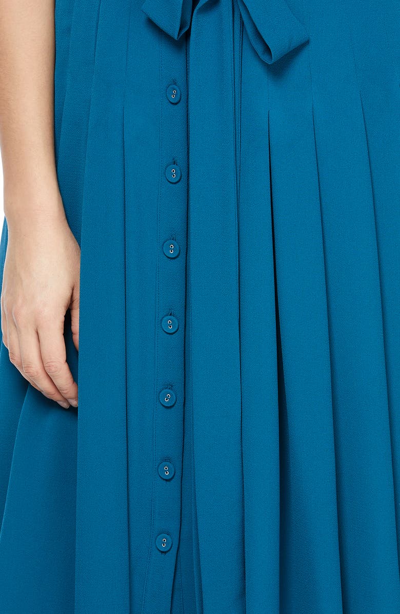 Gal Meets Glam Collection Bette Pleated Midi Dress, Alternate, color,