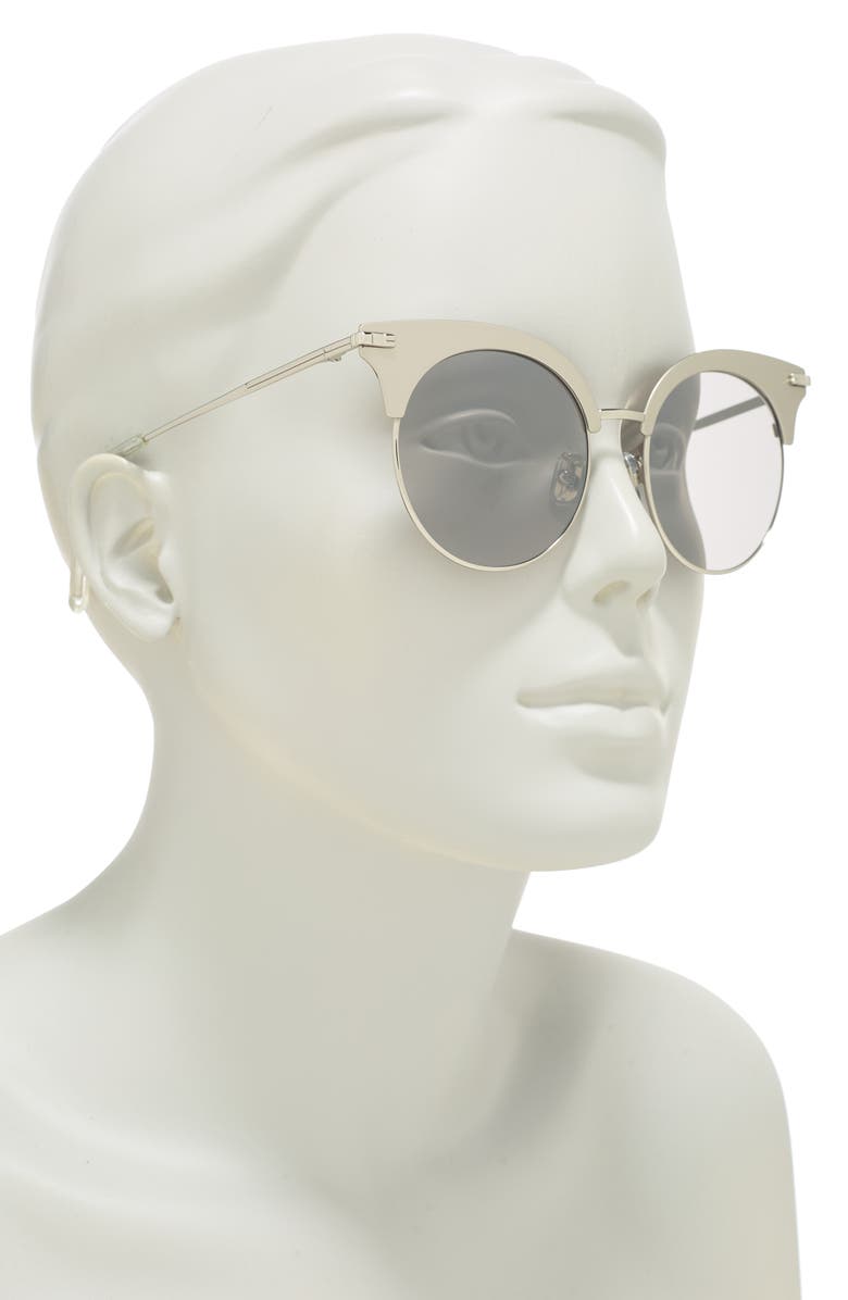 Boucheron 52mm Cat Eye Sunglasses, Alternate, color,