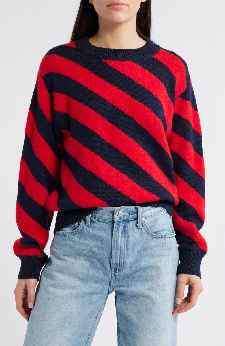 Nation LTD Fabienne Stripe Sweater, Main, color, 