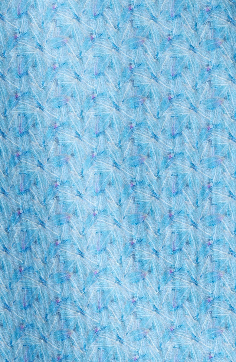 Bugatchi Vance OoohCotton<sup>®</sup> Abstract Print Polo, Alternate, color, Classic Blue